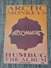 ARCTIC MONKEYS - HUMBUG - RARE LAMINATED PROMOTIONAL POSTER