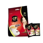 Trung Nguyen G7 Instant Coffee Sugar Free+Collagen 22 Sachets x 16g (Pack of 24)