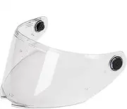 Flip Up Face Visor Lens Motorcycle Helmet Replacement Helmet Glass Suitable for TH&UN&DE&R 4 SV(Clear)