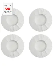 Vista Alegre Matrix Soup Plates (Set Of 4) with $28 Credit