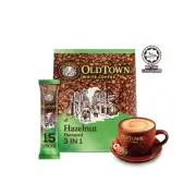 1 Packs Old Town 3-In-1 Instant Hazelnut White Coffee 15 Sticks x 38g Free Ship