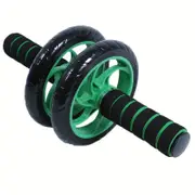 NNEOBA Double-Wheeled Ab Roller Non-Slip Muscle Trainer Green