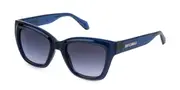 Just Cavalli SJC148 07FK Men's Sunglasses Blue Size 52