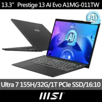 在飛比找momo購物網優惠-M365★【MSI 微星】Prestige 13 AI Ev