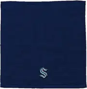 Northwest Seattle Kraken NHL Team Logo Wash Cloth 4 Pack 12 x 12 Inches