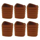 6x 6pc Homeleisure Pot Feet Terracotta Outdoor Decorative Home Garden Decor