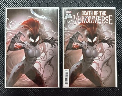 Death of the Venomverse #1 Variant Leirix Li & 1:100 Virgin Variant