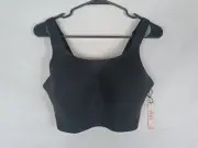 Victorias Secret Featherweight Max Sports Bra High Support Black Sz 38DD New