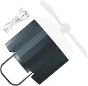 Tent Fan Light | Camping Fan Light | Outdoor Cooling Fan, Light Combo Tent Fans, Rechargeable Camping Fans, Battery Operated Fans Lights, Tent Cooling System, for Multi Function Tents Blower