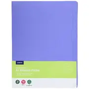 J.Burrows Recycled A4 Manila Folder Purple 25 Pack