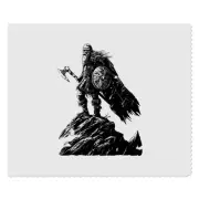 2 x 'Viking Standing on Cliff' Lens Cleaning Cloths (LC00029008)