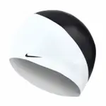 【NIKE 耐吉】泳帽 JDI SILICONE TRAINING CAP 黑 白 矽膠 游泳 運動(NESS9164-001)