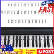 88 Key Beginner Piano Finger Practice Guide Teaching Aid Keyboard Note Accessory