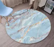 3D Art Blue Jade Texture NBC2263 Game Rug Mat Elegant Photo Carpet Mat Romy