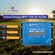 Victron Energy SmartSolar MPPT Controller 100/30 12V, 24V with Bluetooth