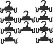 iplusmile 10pcs Multi Functional Shoe Hooks for Slippers Sandals Cotton Shoes Easy Installation for Home Supermarket Display Tidy Footwear Storage