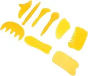 1Set Safe Face Massagers Facial Scraping Tools for Skin Care Handheld Design Compact Rounded Edges for Safe Use Durable Material for Massage