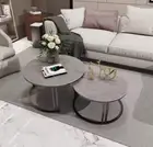Ciest Grey Stone Nested Coffee Table Set