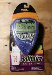 VINTAGE TIGER GAMES CASINO SOLITAIRE OLD HAND-HELD GAME - 2003