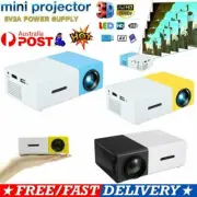 YG300 HD1080P LED Mini Projector Portable Home USB AV SD Theater Cinema Lot 20LR
