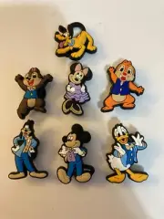 Disney shoe charms for crocs Mickey and Friends set of 7