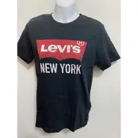 在飛比找蝦皮購物優惠-Levi’s 短袖黑色上衣 T恤 T-shirt 二手衣Le
