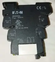 NEW 10 LOT EATON CORPORATION XRU1H120U XR terminal block relay 120v 16a