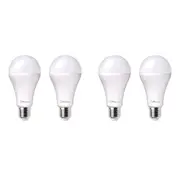 4x Laser 10W E27 Warm/Cool White Adjust Smart LED Light Bulb WiFi App Control