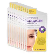 Skin Republic 10 Pack Collagen Infusion Face Mask Sheet