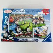 Thomas & Friends Ravensburger Puzzle 3x49 Soccer Football Theme Jigsaw Kids