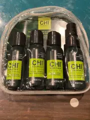 Two-AVON CHI Travel Kit Shampoo, Conditioner, Spray and Serum each 2 fl.oz