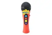 The Wiggles Sing Along Microphone w 4 Songs Red Kids Musical Play Toy 3y+