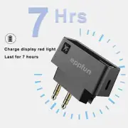 Wireless Transmitter for Use on Airplanes Bluetooth 5.0 Audio 3.5mm Jack Adapter