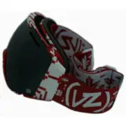 VonZipper El Kabong Snow Goggle Red Frame Black Chrome Lens Von Zipper Goggles
