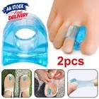 2Pcs Toe Separator Gel Spacers Hallux Relief Pain Soft Valgus Corrector Bunion