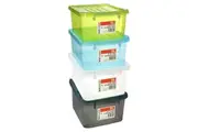 4x Boxsweden 5L Flexible Tub w Handle Home Garden Water Storage Bucket Assort.