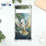 【TRON】GOOGLE PIXEL 7A/7/7PRO 可愛巴丹鸚鵡系列 四角防摔殼 軟殼 手機殼