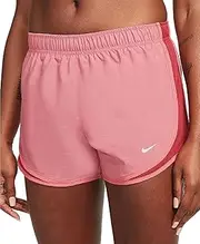 [Nike] Women's Dri-fit Tempo Track 3.5 Short (as1, Alpha, s, Regular, Regular, Pomegranate/Wolf Grey, Small)