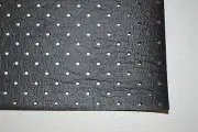 1958 58 CHEVROLET IMPALA 2 DOOR HARDTOP BLACK SINGLE PERFORATED 8 BOW HEADLINER