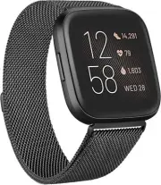 Metal Bands Compatible with Fitbit Versa 2 & Fitbit Versa & Fitbit Versa Lite