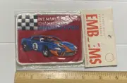 NIP Vintage International Manufacturing Prototypes Racing Race Car Patch Badge