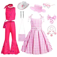 在飛比找蝦皮購物優惠-粉紅芭比服裝 發票 WULA烏拉 Barbie粉紅芭比服裝 