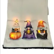 Cynthia Rowley gnome lighted table runner