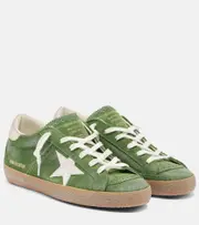 [Golden Goose] Golden Goose Super Star suede sneakers AU 7 green