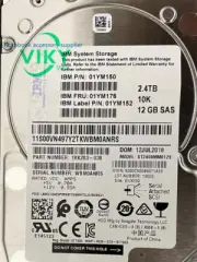 01YM176 01YM150 01YM152 2.4TB 12Gbs SAS 10K HDD IBM V7000 FS7200 Gen2 Gen3