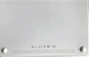 2pcs Replacement Touchpad Bottom Case Rubber Feet for A1339 Magic Trackpad Bottom Case Kit White