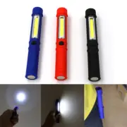 COB Magnetic LED Flashlight Ultra Bright Torch Lamp Garage Outdoor Work Light SS