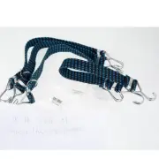 4Pcs Elastic Bungees Cords Luggage Bungee Straps with Hooks for Bicycles-~
