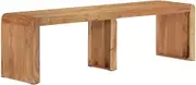 Bench 160x38x45 cm Solid Wood Acacia Storage Furniture