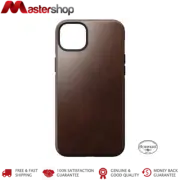 Nomad Modern Horween Leather Case - iPhone 15 Plus - Brown